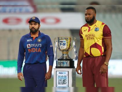 IND vs WI, 1st T20I Live Updates : Most T20Is Played: Rohit Sharma surpass Mohd. Hafeez ; play his 120th match in T20Is | IND vs WI, 1st T20I Live Updates : ईडन गार्डन अन् रोहित शर्माचे घट्ट नाते; हिटमॅननं मोडला पाकिस्तानी दिग्गजाचा विक्रम 