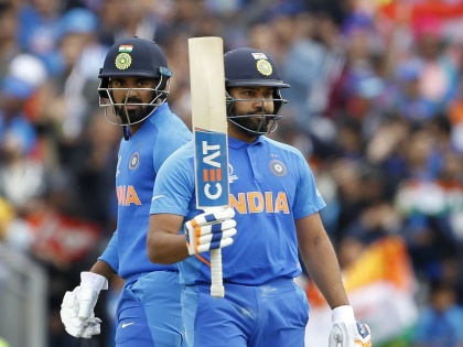 India Vs Pakistan, ICC World Cup 2019,  Live : Rohit sharma - Lokesh Rahul’s stand is now India’s highest opening stand against Pakistan in ICC ODI World Cups | India Vs Pakistan, Latest News: 23 वर्षांनंतर भारताच्या सलमीवीरांचा पाकविरुद्ध पराक्रम; तेंडुलकर-सिद्धूचा मोडला विक्रम 