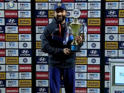 IND vs SL, 3rd T20I Live Update : Rohit Sharma said after match "The message to the players have been 'dont worry about the position in the team'" | Rohit Sharma, IND vs SL, 3rd T20I Live Update : संघातील स्थानाची चिंता करू नका,...; रोहित शर्माच्या एका वाक्याने युवा खेळाडूंना दिली प्रेरणा अन्... 