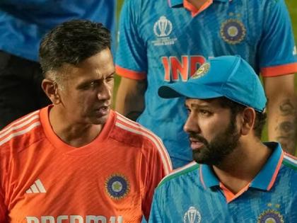 Gautam Gambhir unhappy with India captain Rohit Sharma's statement on Rahul Dravid | 'रोहितने मीडियासमोर असे बोलायला नको होते': राहुल द्रविडवरील वक्तव्यावर गौतम गंभीर नाराज