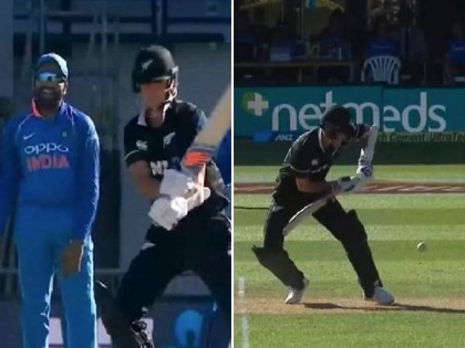 India vs New Zealand ODI : Rohit Sharma left amused by Trent Boult's insane footwork, Watch video | India vs New Zealand ODI : ट्रेंट बोल्टच्या 'त्या' कृत्यावर रोहित शर्माला हसू अनावर, पाहा व्हिडीओ