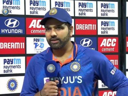 IND vs WI, 3rd T20I : Rohit Sharma said, "we're keeping one eye on the T20 World Cup. The biggest takeaway from this series has been the runs from middle order batters | IND vs WI, 3rd T20I : ट्वेंटी-२० वर्ल्ड कप स्पर्धेवर आमची नजर आहे; रोहित शर्माने सांगितला संघातील 'पॉझिटिव्ह' बदल...