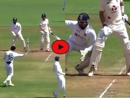 IND vs ENG, 4th Test :  Virat, come on man, says hurt Joe Root as Indian skipper's throw hits him on his thigh, Video | IND vs ENG, 4th Test : कम ऑन विराट; भारतीय कर्णधारानं थ्रो केलेला चेंडू जो रूटला लागला अन्... Video 