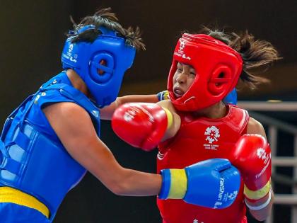 Asian Games 2023 : Roshibina Devi clinching SILVER at Asian Games despite being worried about the safety of her parents due to the ongoing ethnic clashes back home in Manipur! | Asian Games 2023 : मणिपूर जळतंय, आई-वडिलांची चिंता; रोशिबिना देशासाठी लढली अन् रौप्य जिंकले