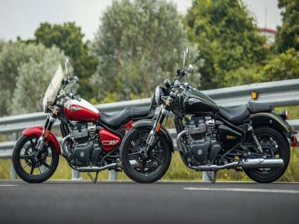 Royal Enfield Super Meteor 650 Know Full Details Of Booking Process Engine Braking System Price Colors And Specifications | Royal Enfield Super Meteor 650 : फक्त 2 हजारांत 'ही' क्रूझर बाईक बुक करू शकता; जाणून घ्या इंजिन, ब्रेकिंग सिस्टमची संपूर्ण माहिती