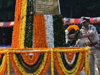 स्मरण शहिदांचे; नागपुरात पोलीस शहीद दिन कार्यक्रमाची क्षणचित्रे