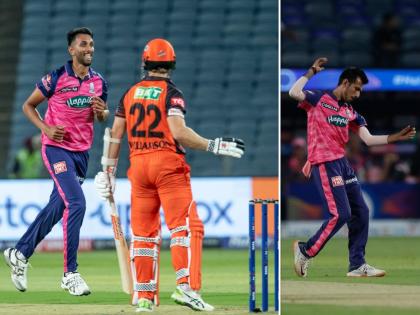 IPL 2022 T20 Match SRH vs RR Live Score card Updates : Rajasthan Royals have defeated Sunrisers Hyderabad by 61 runs, Kane williamson Controversial wicket | IPL 2022 SRH vs RR Live : Kane Williamsonच्या वादग्रस्त विकेटने वातावरण तापले; राजस्थान रॉयल्सने SRHला सहज नमवले