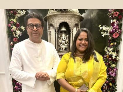 Maharashtrachi Hasyajatra Fame Vanita Kharat expressed her feelings after meeting Raj Thackeray | 'राजामाणूस भेटला', 'महाराष्ट्राची हास्यजत्रा' फेम वनिता खरातनं राज ठाकरेंच्या भेटीनंतर व्यक्त केली भावना