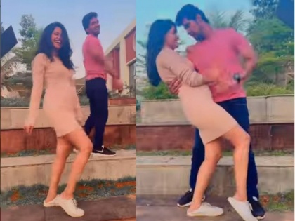 Aja-Shanaya dancing on song 'Tip Tip Barsa ...', Video Goes Viral | अजा-शनाया थिरकले 'टिप टिप बरसा...' गाण्यावर, व्हिडीओ झाला व्हायरल