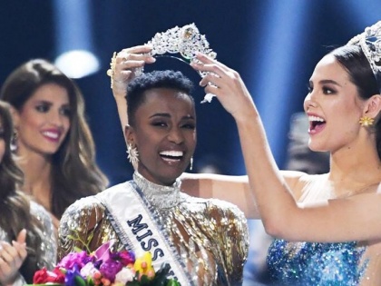 miss universe 2019 winner south africa zozibini tunzi wins 68th annual miss universe 2019 competition | Miss Universe 2019 : साऊथ आफ्रिकेच्या जोजिबिनी टूंजी हिने पटकावला ‘मिस युनिव्हर्स’चा किताब 