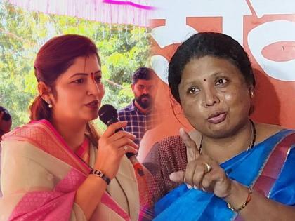 Sushma Andhare alleges that despite calling Rupali Chakankar twice to take action against Gulabrao Patil, she did not pick up the phone | गुलाबरावांवर कारवाईसाठी चाकणकरांना दोनदा फोन केला होता, पण...; सुषमा अंधारेंचा आरोप