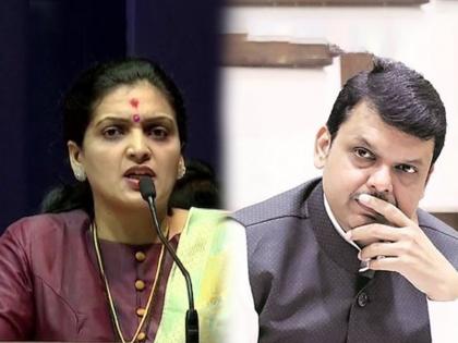 ncp rupali patil thombare taunts bjp devendra fadnavis over akhil bhartiya mahasangh demand to contest lok sabha election 2024 from pune | Maharashtra Political Crisis: “नागपुरात पराभव दिसू लागल्याने पुण्यात चाचपणी?”; रुपाली ठोंबरेंचा फडणवीसांवर निशाणा