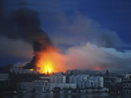 Russia's continues Revenge for the attack on the airbase on Ukraine, More than 300 drones, missile attacks on Ukrainian cities | एअरबेसवरील हल्ल्याचा बदला, रशियाचा कहर सुरूच; युक्रेनच्या शहरांवर ३०० हून अधिक ड्रोन, मिसाईल हल्ले Russia's continues Revenge for the attack on the airbase on Ukraine, More than 300 drones, missile attacks on Ukrainian cities | एअरबेसवरील हल्ल्याचा बदला, रशियाचा कहर सुरूच; युक्रेनच्या शहरांवर ३०० हून अधिक ड्रोन, मिसाईल हल्ले