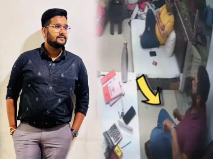 A 27-year-old textile trader, Rushabh Gandhi, died after suffering a cardiac arrest at his shop | Video: ५ दिवसांपूर्वीच झाला साखरपुडा; दुकानात बोलता बोलता युवकाला आला हार्ट अटॅक A 27-year-old textile trader, Rushabh Gandhi, died after suffering a cardiac arrest at his shop | Video: ५ दिवसांपूर्वीच झाला साखरपुडा; दुकानात बोलता बोलता युवकाला आला हार्ट अटॅक
