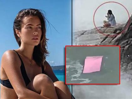 24 year old russian actress kamilla belyatskaya died whil doing yoga at beach | समुद्रकिनारी योगा करणं जीवावर, २४ वर्षीय अभिनेत्रीचा बुडून मृत्यू, भयानक व्हिडिओ समोर