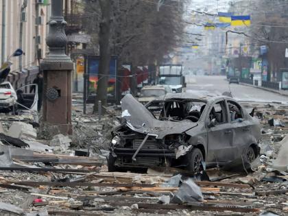 russia ukraine conflict indian student killed in ukraine bombing attack russian troops in front of the shop | Russia-Ukraine Conflict: युक्रेनमध्ये बॉम्बहल्ल्यात भारतीय विद्यार्थ्याचा मृत्यू; दुकानासमोर रशिया सैन्याकडून हल्ला