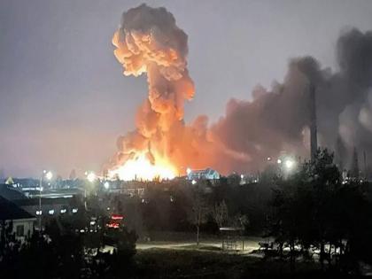 Russia Ukraine war: bombing in Ukraine again; Russia fired missiles at 3 cities including the capital Kiev | युक्रेनमध्ये पुन्हा अग्नितांडव; रशियाने राजधानी कीवसह 3 शहरांमध्ये क्षेपणास्त्रे डागली