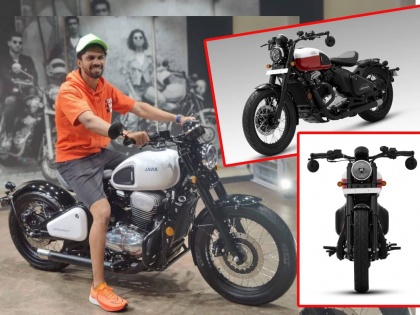 Cricketer Ruturaj Gaikwad brings home a new Jawa 42 Bobber motorcycle, Priced from Rs 2.06 lakh to Rs 2.09 lakh, ex-showroom | JAVA बाईकवर ऋतुराज गायकवाड दिसतो छावा! नव्या कोऱ्या बाईकच्या किमतीची मार्केटमध्ये हवा