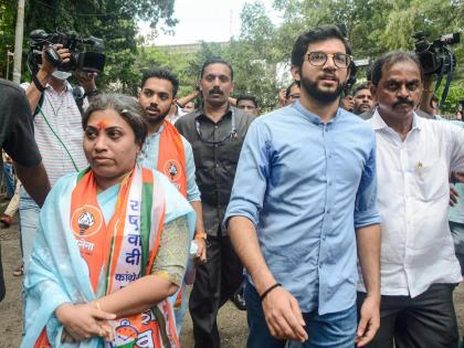 yuvasena leader aditya thackeray targets eknath shinde group over rutuja latke andheri vidhan sabha election mahavikas aghadi | Aditya Thackeray : "आमची लढाई माणुसकी विरुद्ध खोकासुर," आदित्य ठाकरेंची घणाघाती टीका