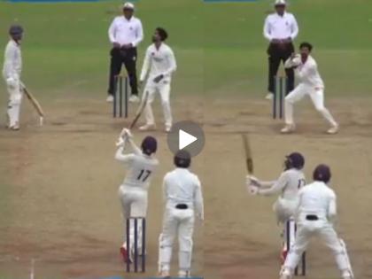 Ruturaj Gaikwad Impresses With Ball In Buchi Babu Trophy And Picks Up A Wicket After Batter Hit Six Watch Video Here | ऋतुराजनं बॉलिंगमध्ये आजमावला हात; सिक्सर मारल्यावर विकेट्स घेत हिशोब केला चुकता (VIDEO)