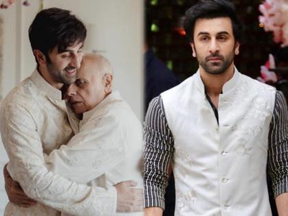 Ranbir kapoor hugs father in law mahesh bhatt on wedding day cute photo viral | जावई असावा तर असा ! पाहा रणबीर कपूर आणि महेश भट यांचं Unseen फोटो, दोघांमध्ये दिसलं खास बॉन्डिंग