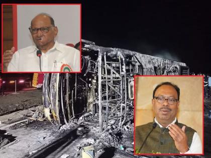 Should those unfortunate dead be called 'Sharadvasi'? Criticism of BJP state president | त्या दुर्दैवी मृतकांना 'शरदवासी ‘ म्हणायचे का? भाजप प्रदेशाध्यक्षांची टीका 