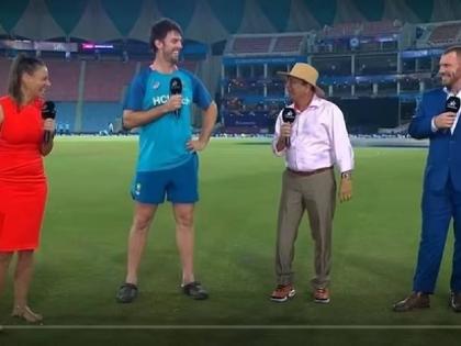 'Didn't your father teach you…?': Sunil Gavaskar questions Mitchell Marsh after Australia beat Sri Lanka, gets smashing reply | 'तुझ्या वडिलांनी तुला शिकवलं नाही का...?'; सुनील गावस्कर यांचा मिचेल मार्शला प्रश्न, मिळालं दिलखुलास उत्तर