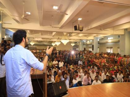 Eknath Shinde Revolts: if you have the courage then resign, Aditya Thackeray warns rebellious MLAs | "आता गाठ माझ्याशी, हिंमत असेल तर..."; आदित्य ठाकरेंचा बंडखोर आमदारांना इशारा