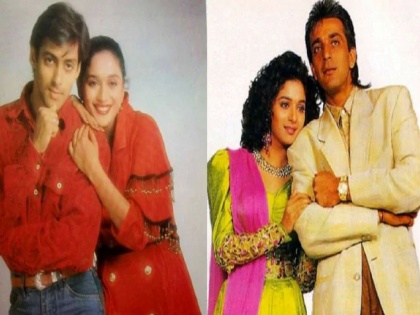 madhuri dixit reveals why did she sign film saajan with sanjay dutt and salman khan | का साईन केला ‘साजन’? माधुरी दीक्षितने 29 वर्षांनंतर सांगितले कारण