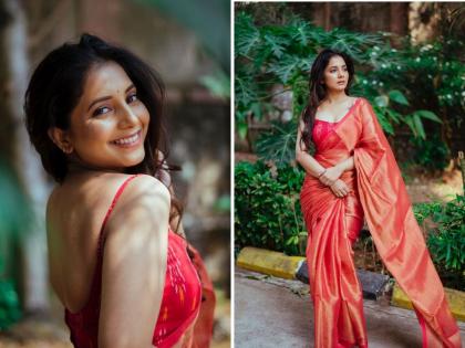 Gaikwad's daughter-in-law ..! Fans' comments on Sayali Sanjeev's photoshoot | गायकवाडांची सूनबाई..! सायली संजीवच्या फोटोशूटवर चाहत्यांच्या भन्नाट कमेंट्स