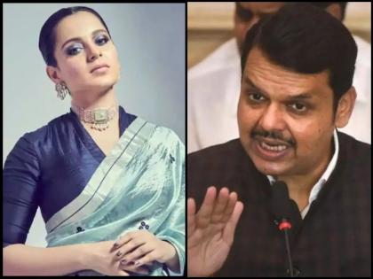 Opposition leader Devendra Fadnavis said that Kangana Ranaut does not want to enter politics | कंगना भाजपात प्रवेश करणार?; देवेंद्र फडणवीसांनी केलं मोठं विधान