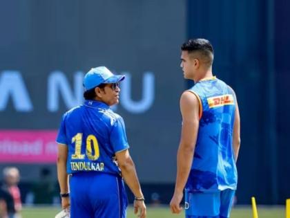 Sachin Tendulkar gave 3 words reaction when Arjun Tendulkar told him that he wants to become professional cricketer | अर्जुनने क्रिकेटमध्ये करियर करणार सांगितल्यावर काय म्हणाला होता सचिन? ३ शब्दांत दिली होती पहिली प्रतिक्रिया