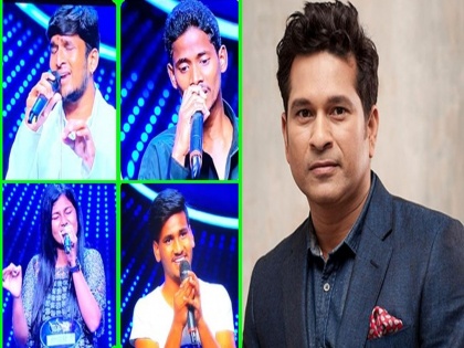 Indian Idol 11: Sachin Tendulkar touched by the soulful singing of contestants | सचिन तेंडुलकरने इंडियन आयडॉल 11 च्या स्पर्धकांबद्दल केले हे भन्नाट ट्वीट