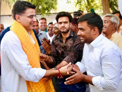 "Let's fight together, form the government"; Sachin Pilot's nomination form filed from Tonk Constituency | "एकत्र लढू, सरकार बनवू"; सचिन पायलट यांचा टोंक मतदारसंघातून उमेदवारी अर्ज दाखल