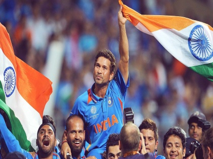 Make it four; Sachin Tendulkar wishes team india for the World Cup 2019 | तीनचे चार करा; टीम इंडियाला सचिन तेंडुलकरकडून वर्ल्ड कपसाठी हटके शुभेच्छा