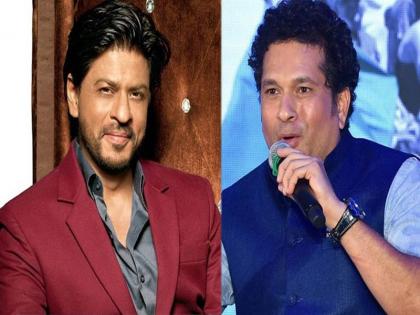  Do not miss the helmet to ride a bike; sachin tendulkar advice to shahrukh khan | हेल्मेट वापरण्याचा सल्ला देणाऱ्या सचिनच्या ट्विटवर शाहरुखचा 'स्ट्रेट ड्राईव्ह'