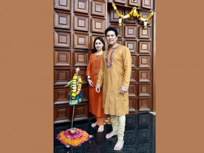 Sachin Teandulkar And Anjali Tendulkar