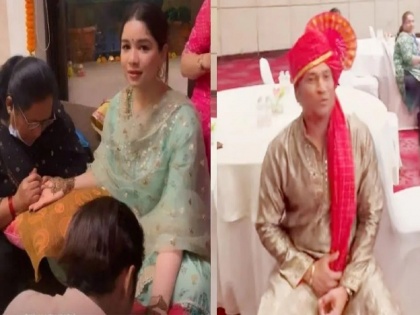 Sachin Tendulkar in his brother daughter wedding in traditional look, video goes viral | VIDEO: तेंडुलकर कुटुंबात लगीन घाई! मास्टर ब्लास्टर सचिनच्या मराठमोळ्या पेहराव्याने वेधले लक्ष