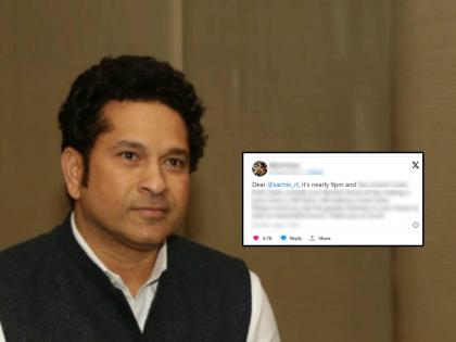 Sachin Tendulkar solved problem of neighbour Dilip DSouza who tweeted about mumbai bandra house cement mixer noise pollution | सचिन तेंडुलकरच्या शेजाऱ्यांचे एक ट्विट अन् मग झालं असं काही...; वाचा मुंबईतील घराबद्दलचा किस्सा