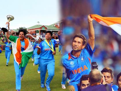 Indian Team World Champions of U19 T20 Womens World Cup will be felicitated by the Sachin Tendulkar BCCI special gesture | Sachin Tendulkar, women's U19 T20 World Champions: 'क्रिकेटच्या देवा'कडून होणार भारताच्या युवा 'वर्ल्ड चॅम्पियन्स'चा सन्मान