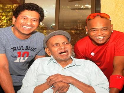 and Sachin Tendulkar meet Ramakant Achrekar sir's last time | ... अन् तेंडुलकर आणि आचरेकर सरांची 'ती' भेट शेवटची ठरली!