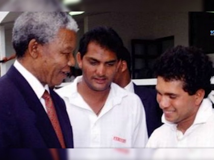 Watch: Sachin Tendulkar Remembers Nelson Mandela In Special Video | Video : नेल्सन मंडेला ठरले होते सचिन तेंडुलकरसाठी 'लकी'; ऐका मस्त किस्सा