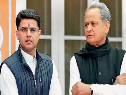 Ashok Gehlot vs Sachin Pilot: Split in Congress before elections? Sachin Pilot's hunger strike against Gehlot government | Ashok Gehlot vs Sachin Pilot : निवडणुकीपूर्वी काँग्रेसमध्ये फूट? गेहलोत सरकारविरोधात सचिन पायलट यांचे उपोषण