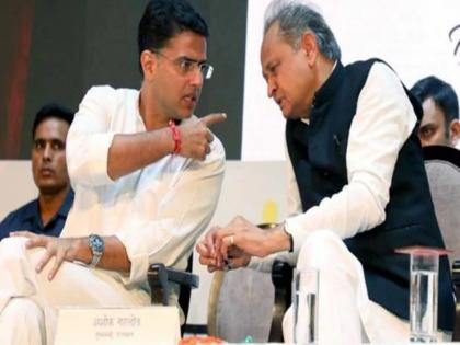 Sachin Pilot disappears from Gehlot government's Rs 25 crore advertisement in Rajasthan | राजस्थानात गेहलोत सरकारच्या 25 कोटींच्या जाहिरातींतून सचिन पायलट गायब