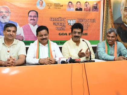 goa bjp launch of booth empowerment campaign and those workers will get a place on the booths | बुथ सशक्तिकरण अभियानाला सुरुवात; 'त्या' कार्यकर्त्यांना मिळणार बुथांवर स्थान