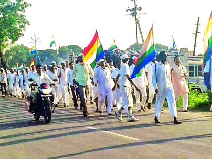 Welcoming the Sadbhavana Yatra to the Jain Community | सद्भावना पदयात्रेचे जैन समाजाकडून स्वागत