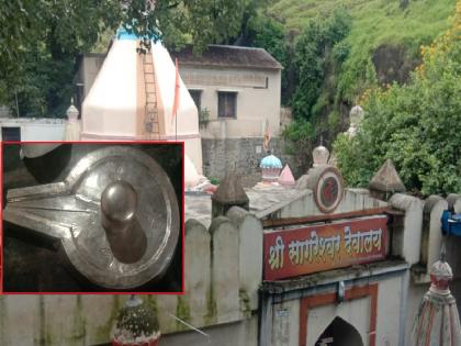 Gold and silver plating of Shivlinga in Sagareshwar Sangli, implementation through public participation | Sangli: सागरेश्वरमधील शिवलिंगास सोन्या-चांदीची झळाळी, लोकसहभागातून कार्यसिध्दी