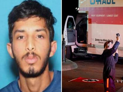 Truck rammed near White House with intent to kill joe Biden; Acts of a youth of Indian origin, arrested by the police | बायडेन यांना मारण्याच्या इराद्याने व्हाइट हाउसजवळ धडकविला ट्रक; भारतीय वंशाच्या तरुणाचे कृत्य, पोलिसांनी केली अटक