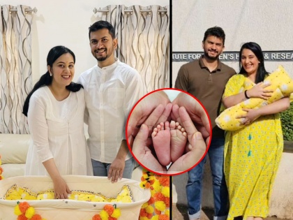 marathi actress sai lokur revealed her baby girl name shared photo | सई लोकूरच्या लेकीचं बारसं झालं, नावाचा अर्थ आहे फारच खास