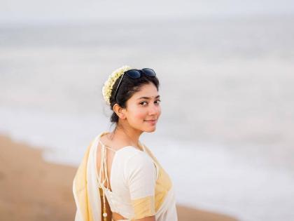 sai pallavi reveals why she avoids wearing short dresses in movies | 'यापुढे चित्रपटात लहान कपडे घालणार नाही'; सौंदर्य प्रसाधनांची जाहिरात नाकारणाऱ्या साई पल्लवीने घेतला मोठा निर्णय